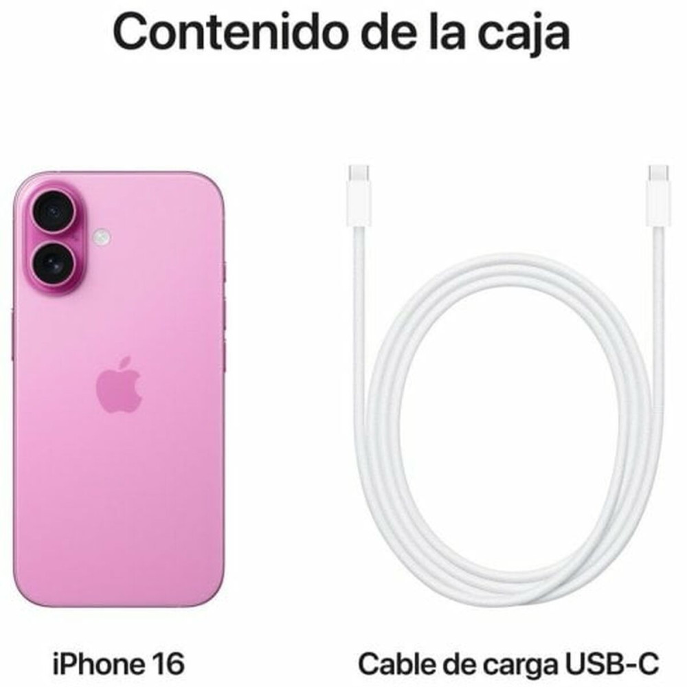 Apple iPhone 16 6.1" 128GB Pink Smartphone