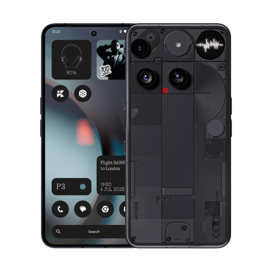 Nothing Phones Nothing PHONE 3 FLAGSHIP 6.67" 12GB RAM 256GB Black Smartphone