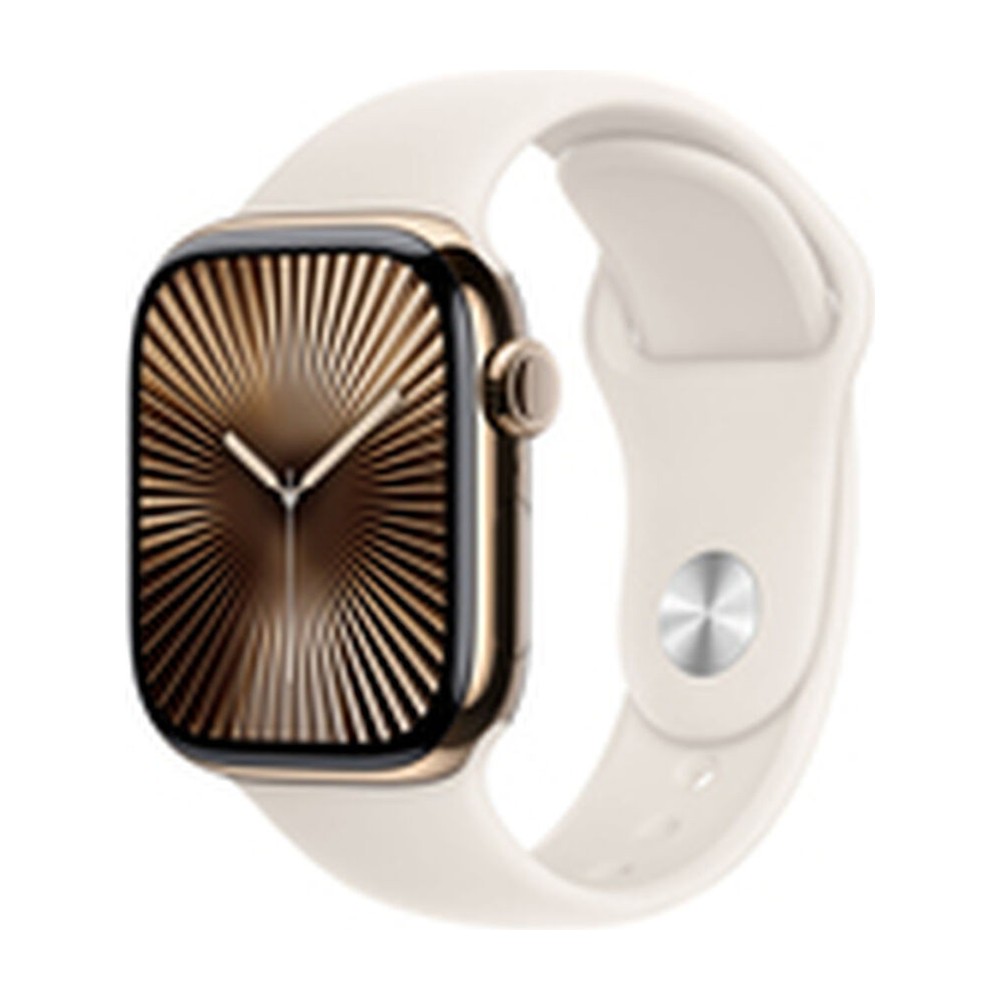 Apple Watch 10 1.65" Beige Golden Smartwatch