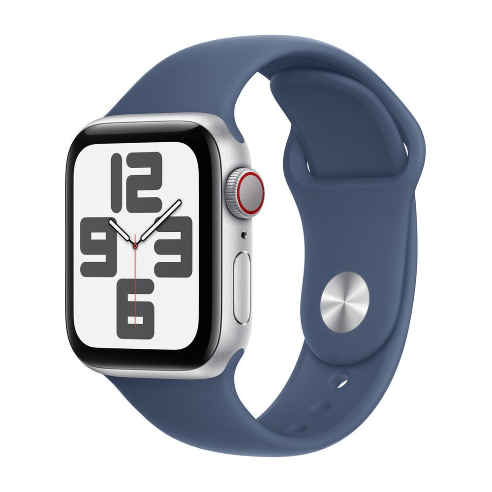 Apple Watch SE 1.57" Blue Silver 40 mm Smartwatch
