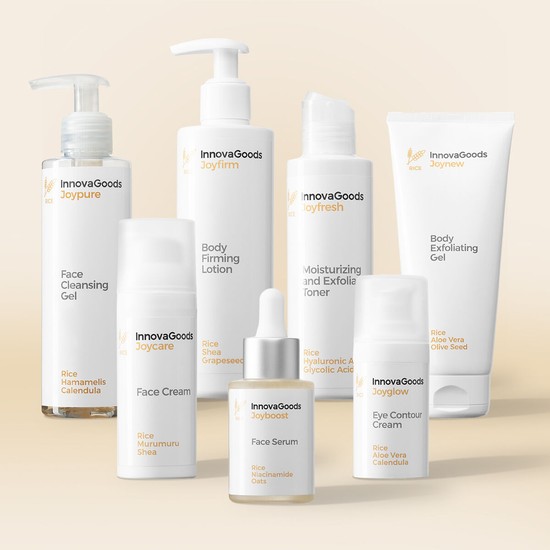 Face and Body Routine Pack Rice InnovaGoods