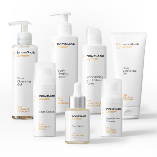 Face and Body Routine Pack Rice InnovaGoods