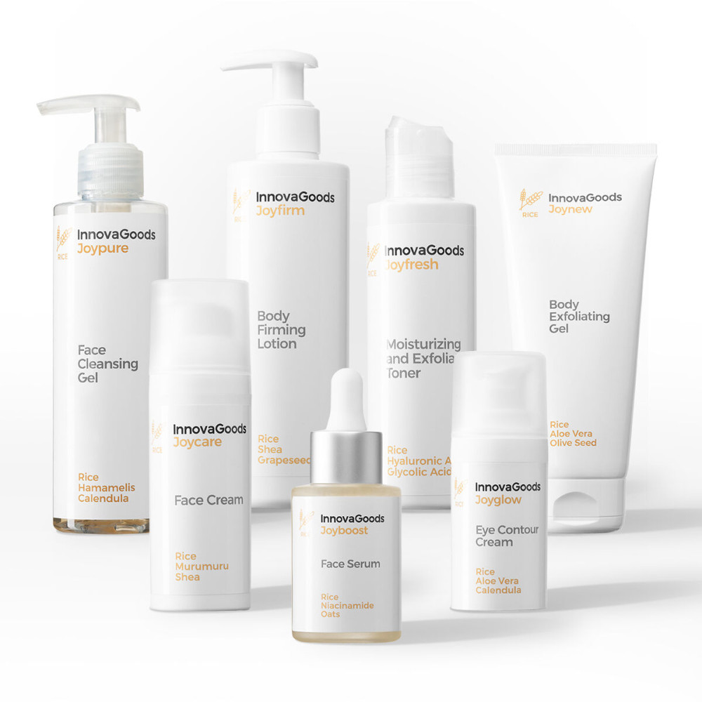 Face and Body Routine Pack Rice InnovaGoods