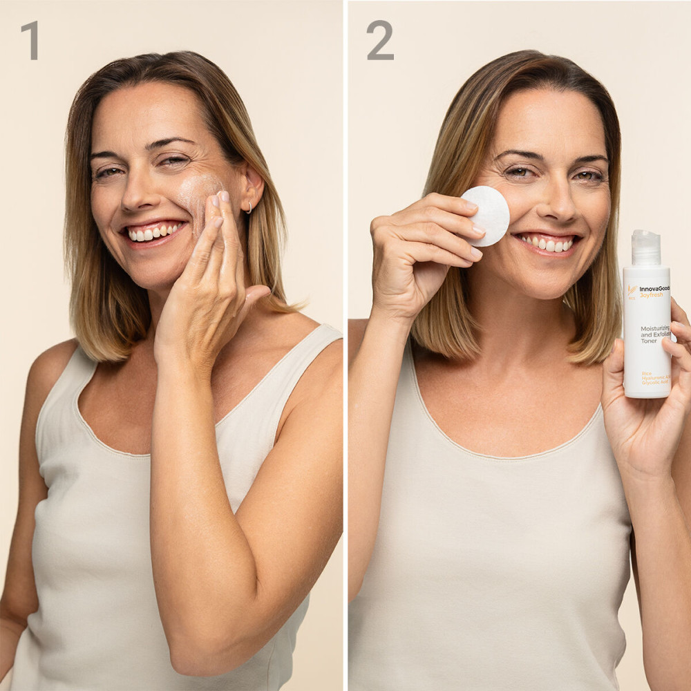 Face Cleansing Duo Pack Rice InnovaGoods