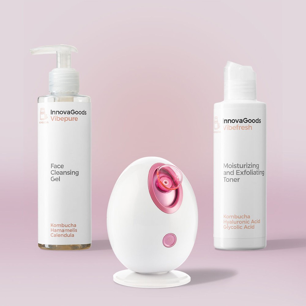 Deep Cleansing Facial Treatment Pack Kombucha InnovaGoods