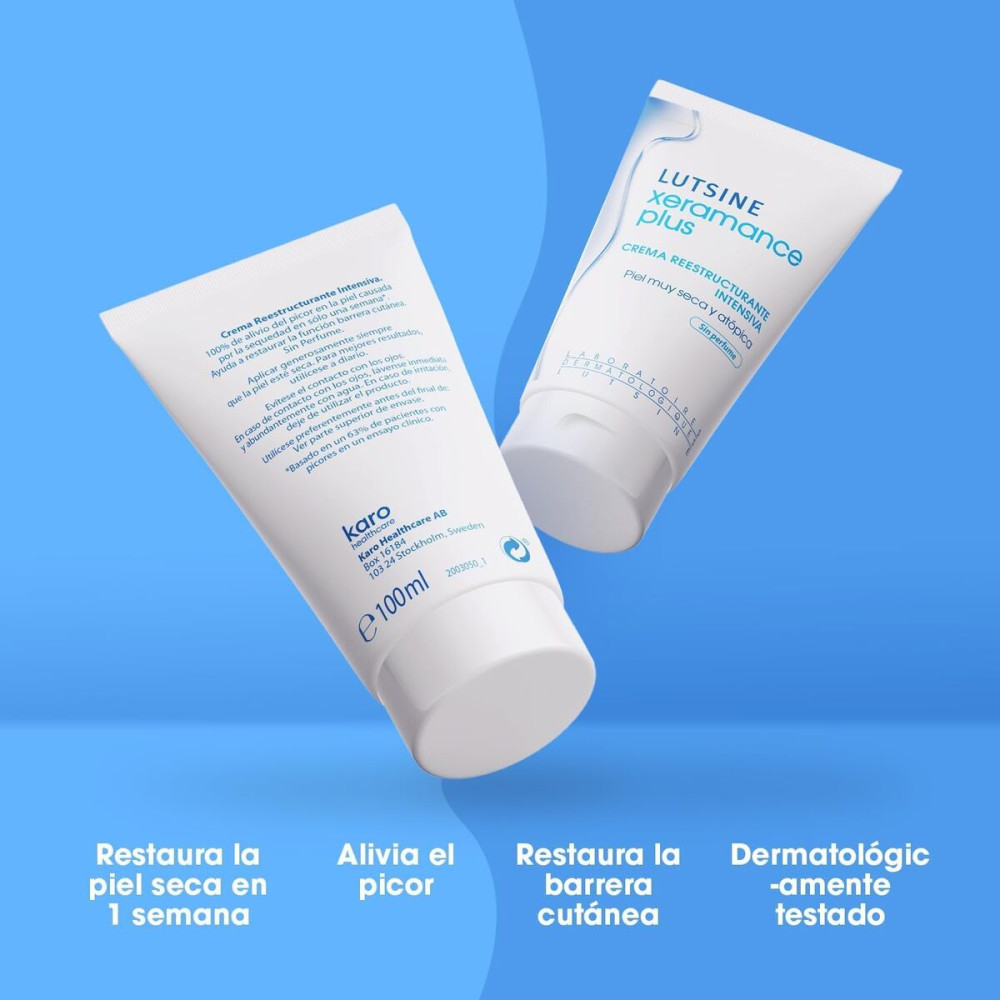 Body Cream Lutsine E45 XERAMANCE PLUS 100 ml 2 Units