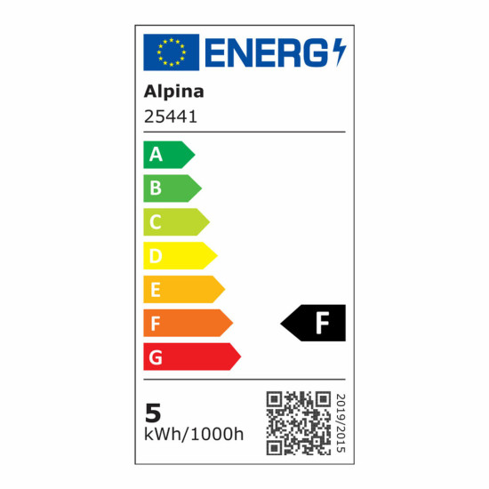 Alpina Smart Light bulb Alpina RGB Wi-Fi 4.9 W E14 2700-6500 K 470 lm