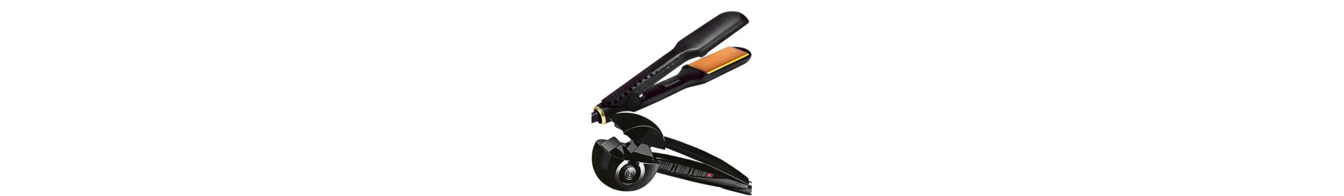 Hair straighteners and curlers
